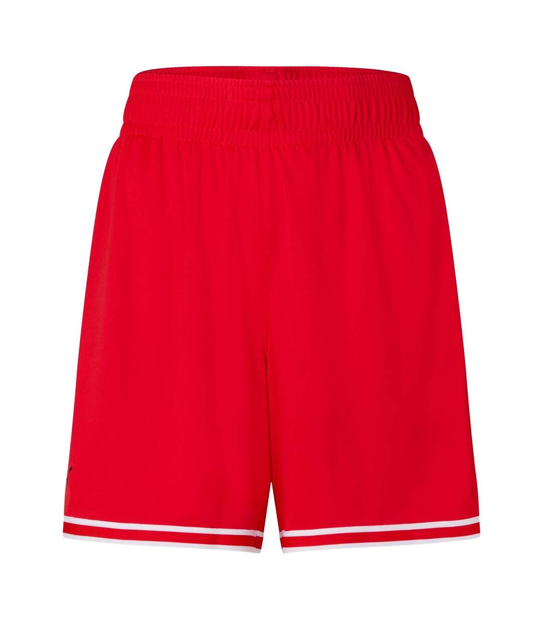 Womens/ladies Hoops Team Game Performance Shorts Red Puma-1