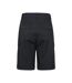 Womens/ladies Coast Stretch Cargo Shorts Black Mountain Warehouse-2