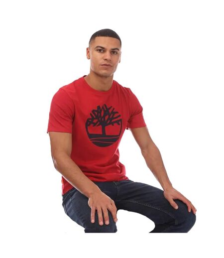 T-shirt kennebec river tree homme rouge Timberland