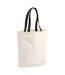 Camden Cotton Fairtrade Tote Bag One Size Natural Black Westford Mill-1