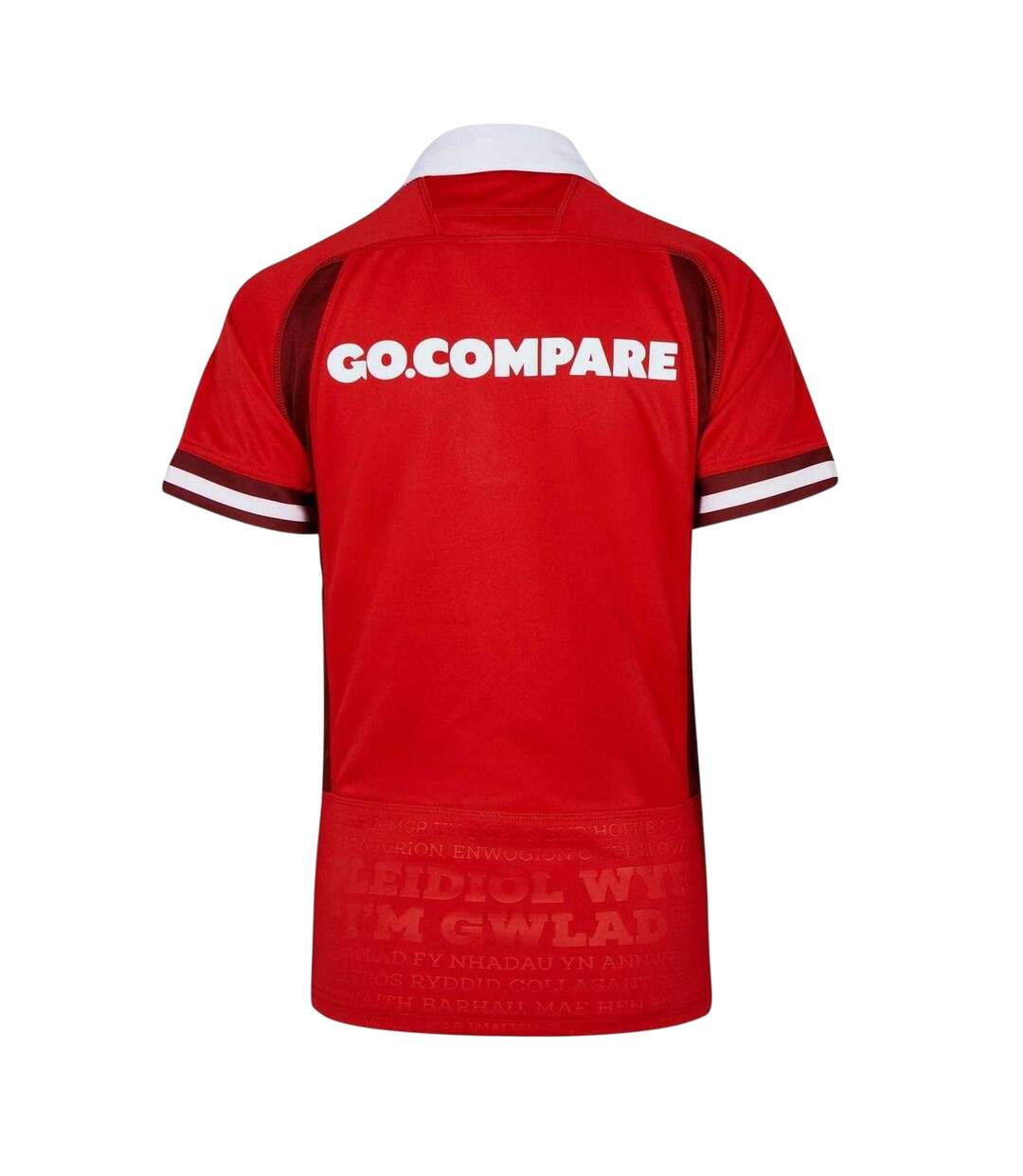 Maillot Domicile Nations Homme Rouge Wales RU-3