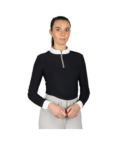 Chemise De Compétition Manches Longues Elrick Show Femme Noir Coldstream