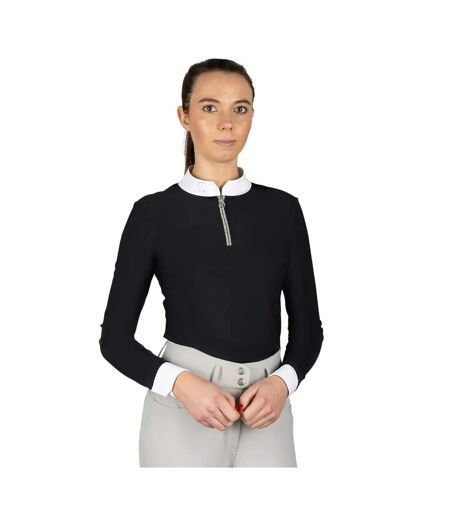 Chemise De Compétition Manches Longues Elrick Show Femme Noir Coldstream