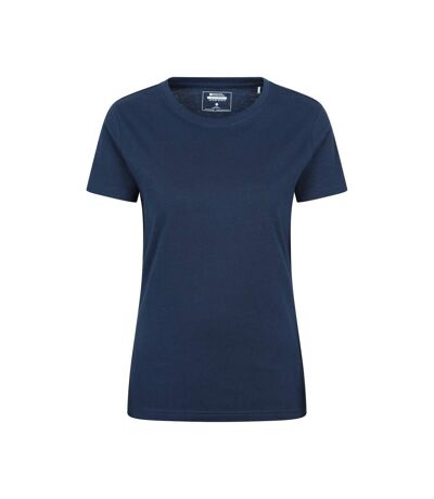 T-shirt basic femme bleu marine Mountain Warehouse