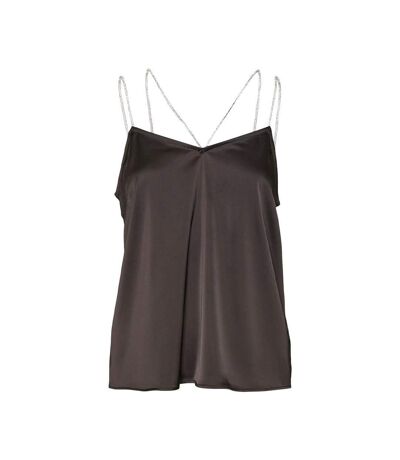 Débardeur noir femme vero moda msus - m