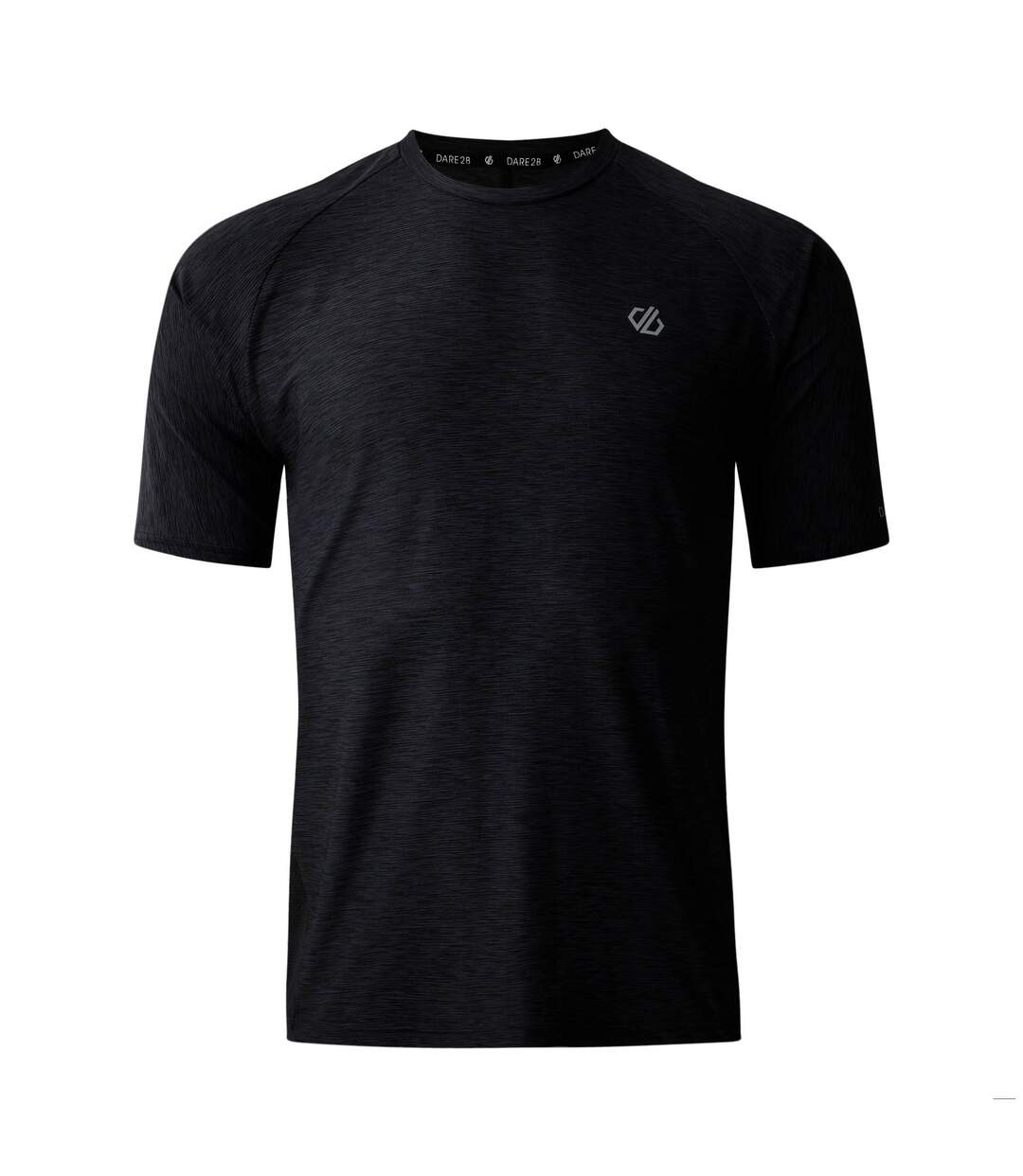 T-shirt Power Up Homme Noir Chiné Dare 2B-1