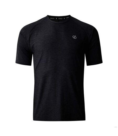 T-shirt Power Up Homme Noir Chiné Dare 2B