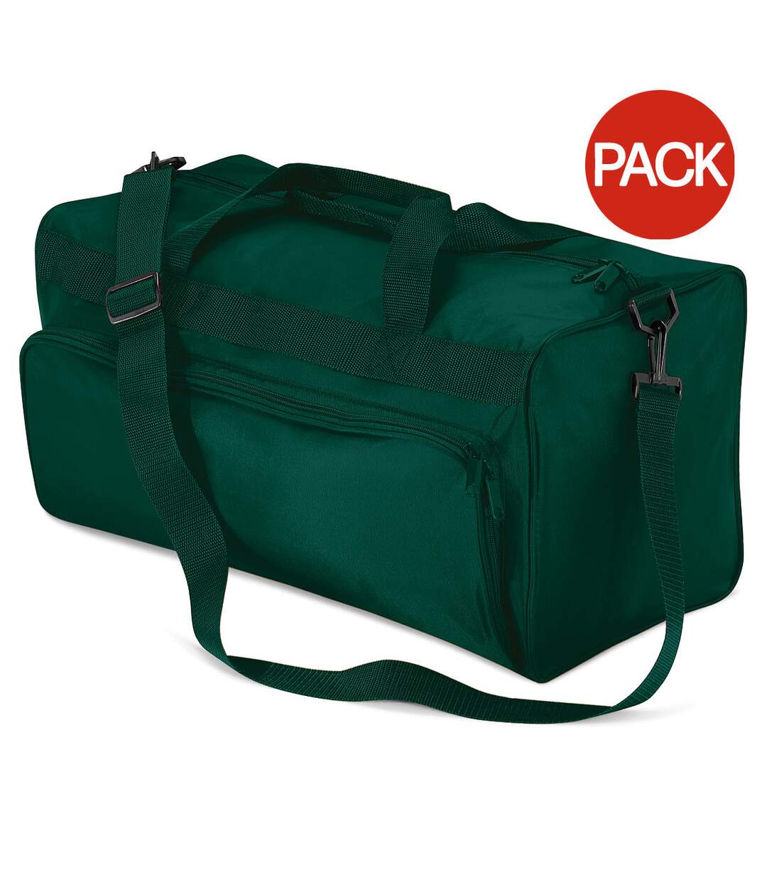 Lot de 2  34 litres taille unique vert bouteille Sac de voyage Quadra-1