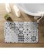 Tapis de Bain Imprimé Salou 50x80cm Gris-5