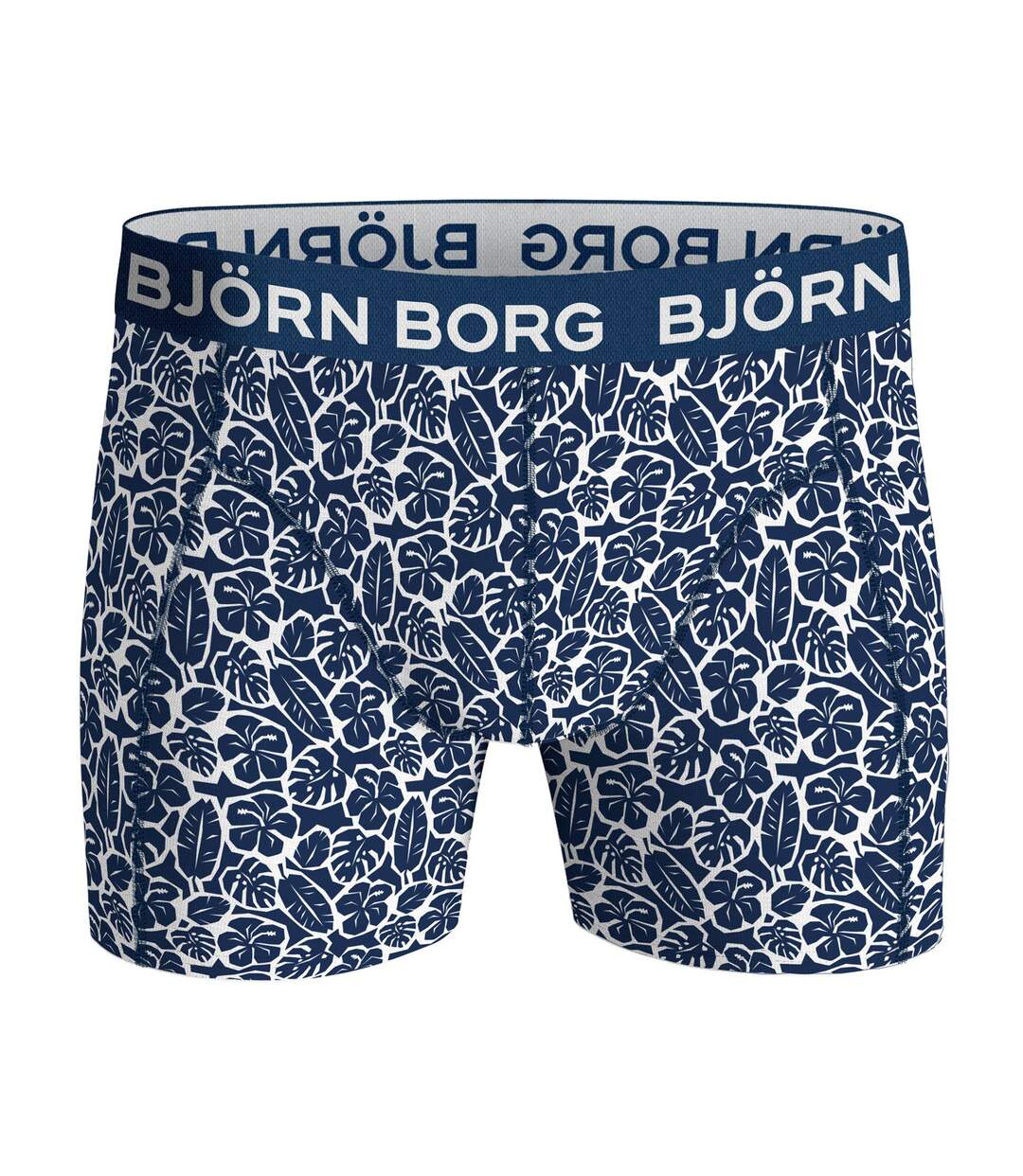 3 Pack Mens Designer Band Cotton Boxer Shorts-2