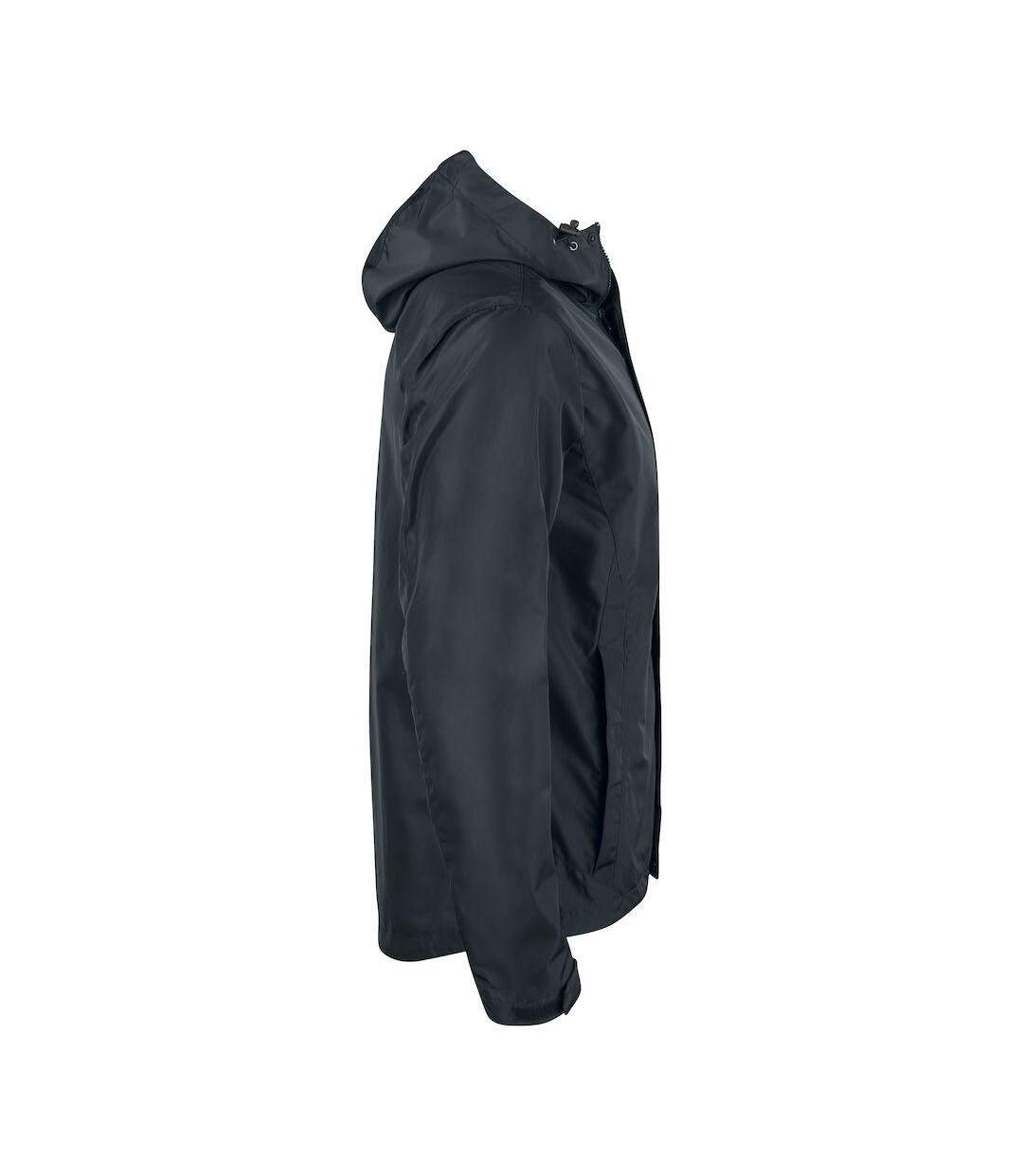 Unisex Adult Webster Waterproof Jacket Black Clique-4