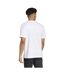 T-shirt Style Linéaire Tech Homme Blanc Adidas-3