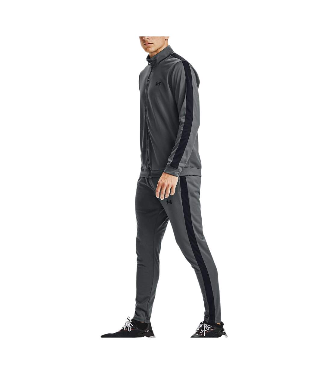 Survêtement Gris Homme Under Armour Knit Track Suit-3