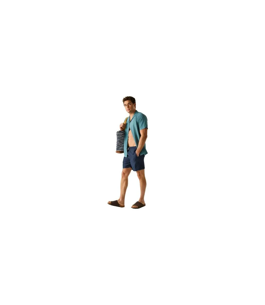 Mens Mackleyna Swim Shorts Navy Regatta-1