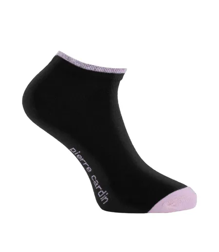 Lot de 5 paires de chaussettes courtes femme à motif PC 0375 pack B Pierre Cardin