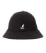 Bob Motif/style Logo Brodé Bermuda Noir Kangol-1