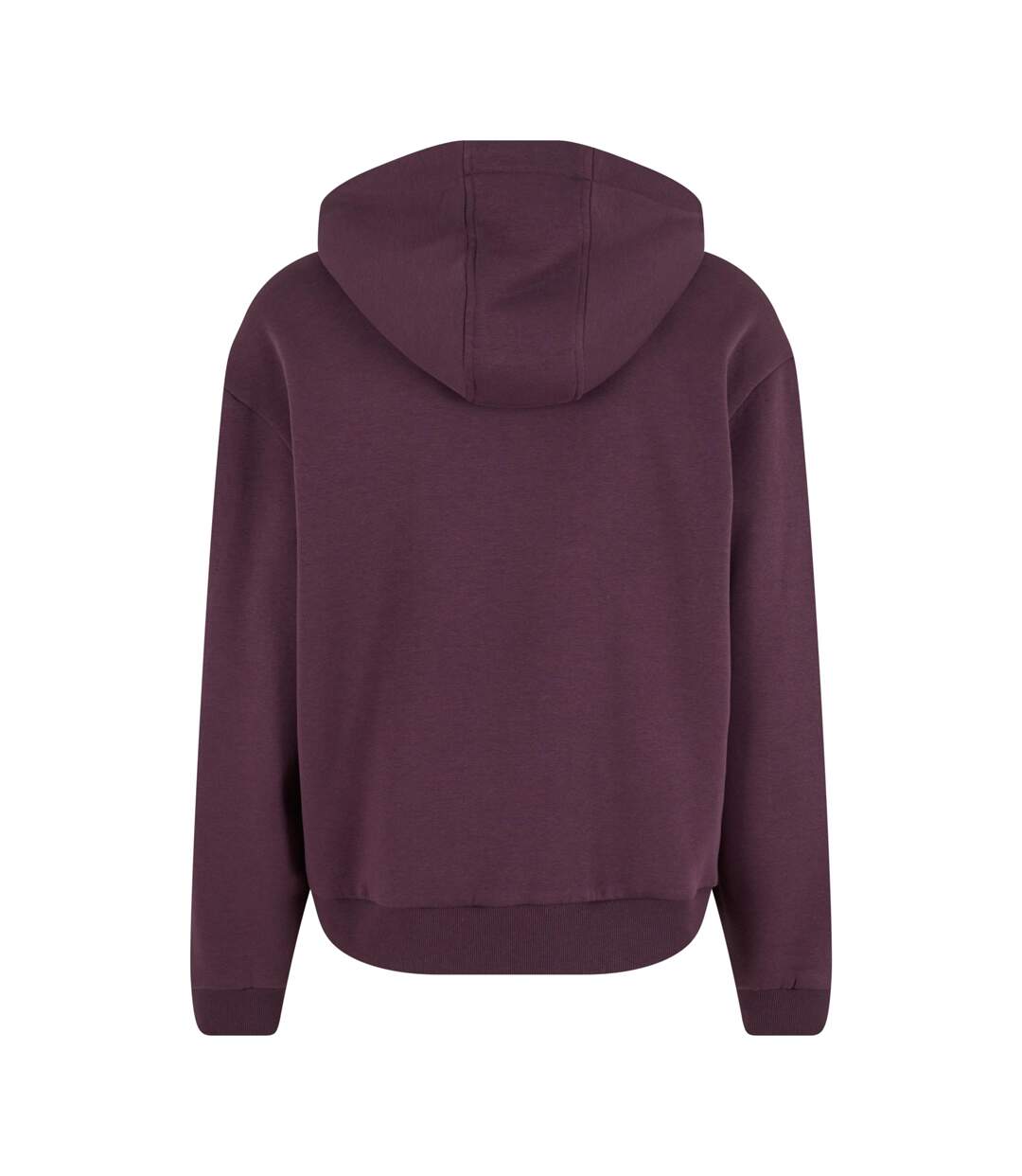 Sweat À Capuche À Fermeture Éclair Pour Hommes Prune Pourpre Build Your Brand-2