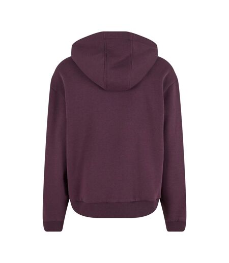 Sweat À Capuche À Fermeture Éclair Pour Hommes Prune Pourpre Build Your Brand