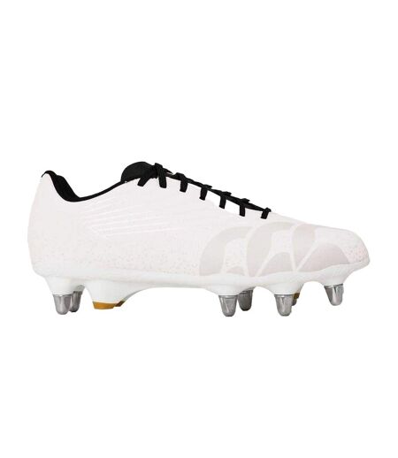 Chaussures De Rugby Pour Terrain Souple Motif/style À Motifs Stampede Groundbreak Team Homme Blanc Canterbury