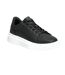 Mens Leather Trainers Black Mascot-1