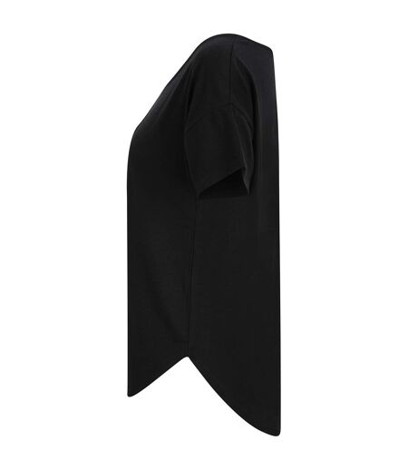 Tombo T-shirt à encolure dégagée pour femmes/femmes (Noir) - UTPC4413
