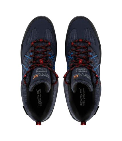 Chaussures de marche samaris homme bleu marine / rouge Regatta