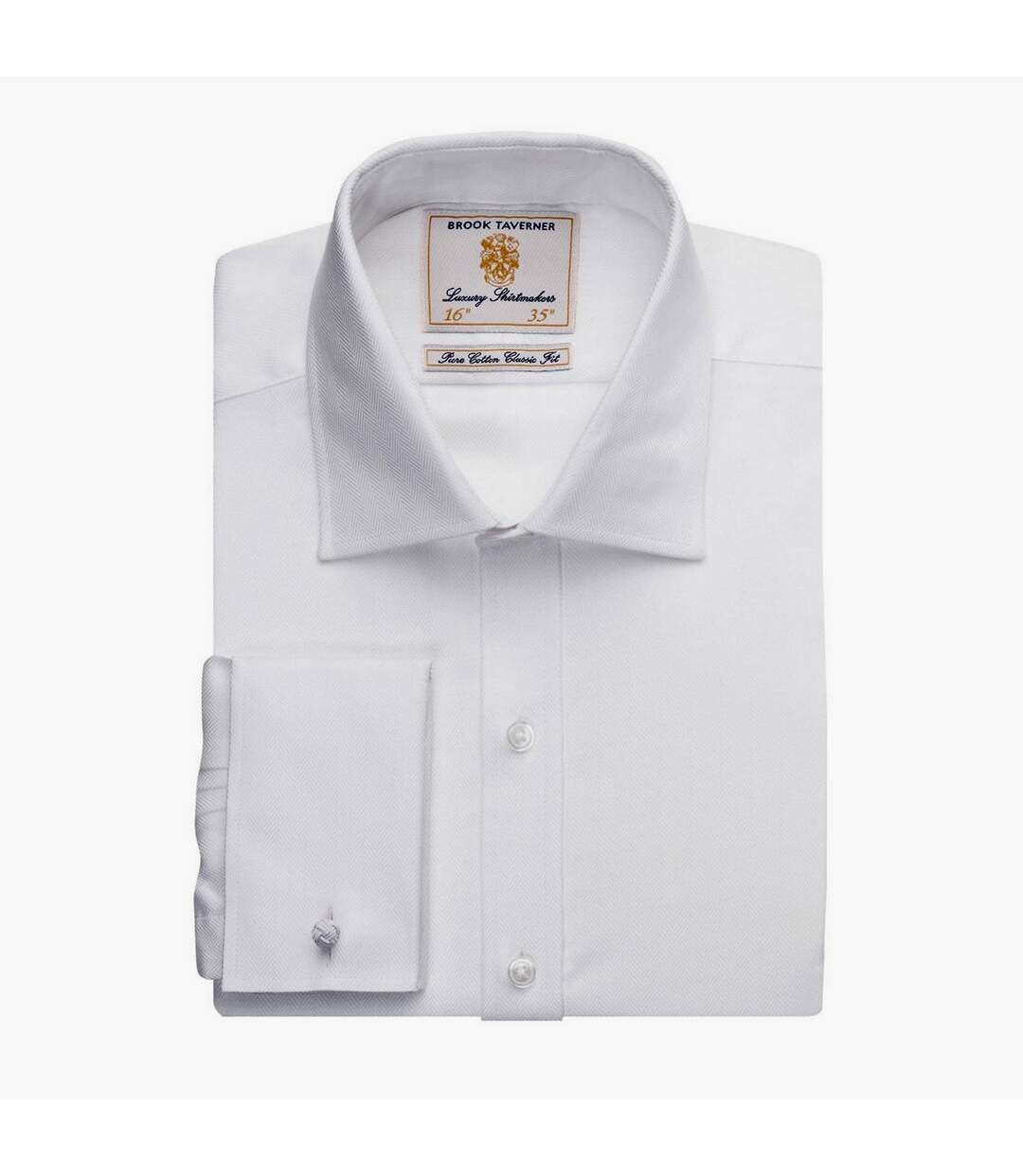 Chemise formelle andora homme blanc Brook Taverner Brook Taverner