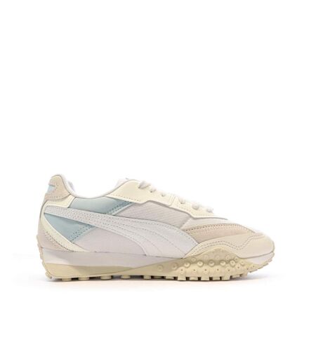 Baskets beige/blanc  femme puma rider soft