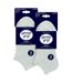 6 Pack Diabetic Trainer Socks for Women | Extra Wide Ankle Socks-2