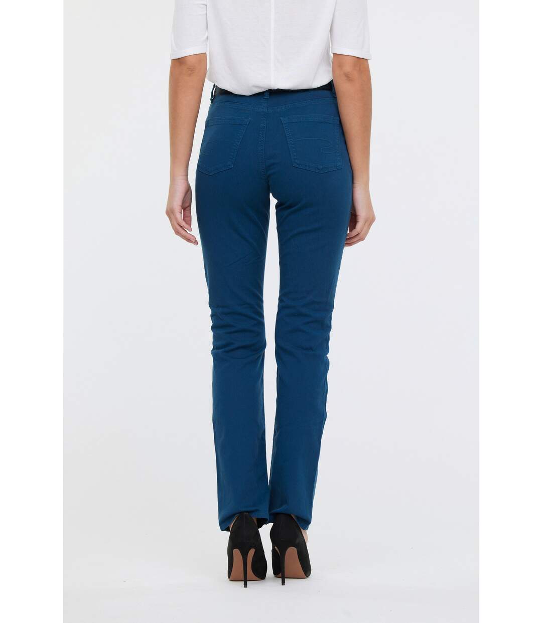 Pantalon femme LC161 L32 Deep blue-3