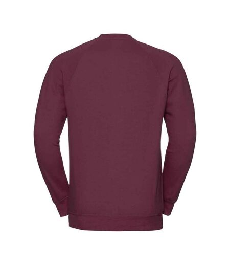 Russell Mens Spotshield Raglan Sweatshirt (Burgundy) - UTPC6233