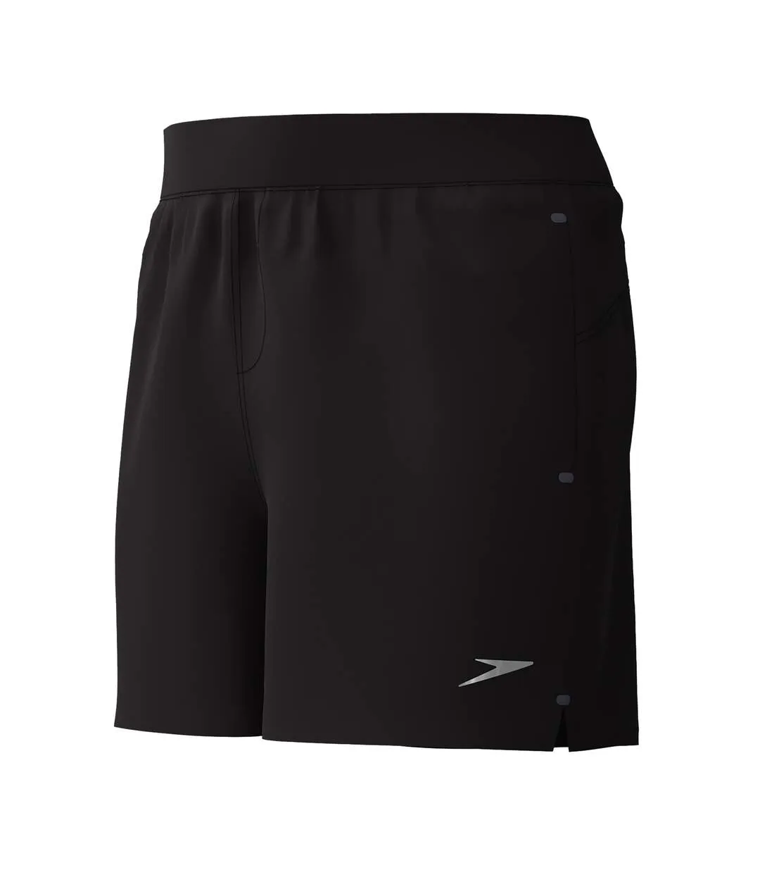 Mens Logo Performance Shorts Black Speedo-4
