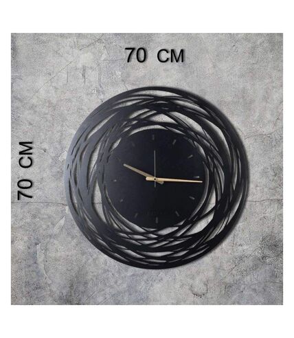 Horloge en métal Lines 70 cm