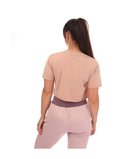 T-shirt court celesi femme rose Ellesse