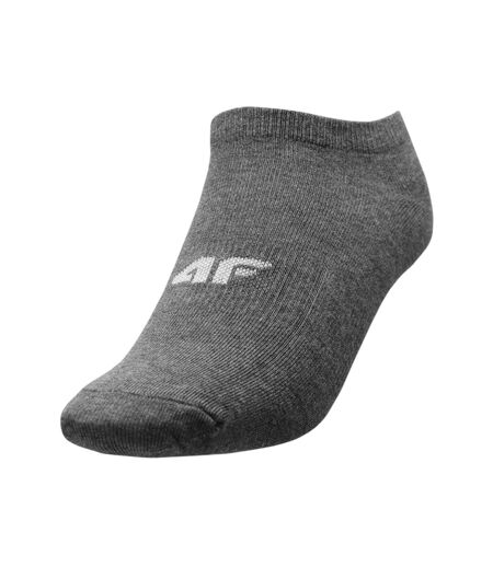 Socquettes H4l22 Femme Gris Argenté 4F