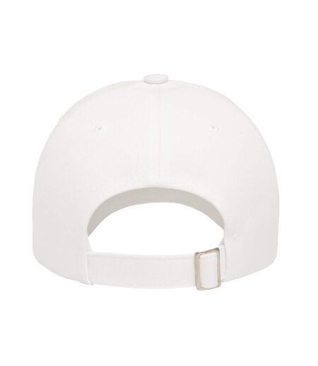 Casquette ecowash dad adulte blanc Flexfit