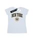 Disney Femme/Les femmes Mickey Mouse New York Seal - T-shirt en coton (Blanc) - UTBI33008-1