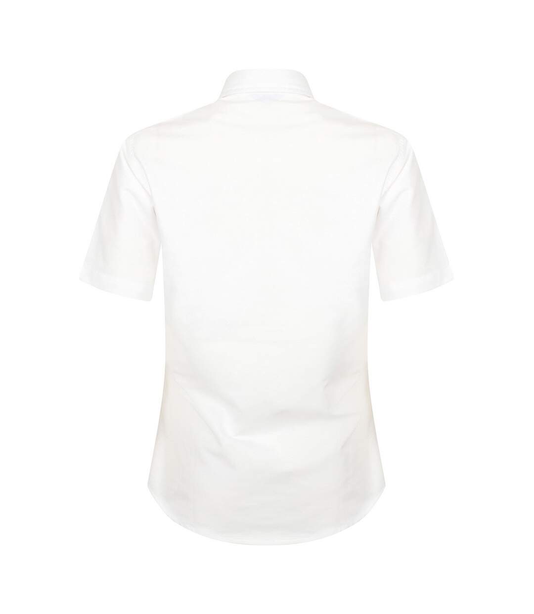 Chemisier Manches Courtes Femme Blanc Henbury-2
