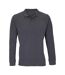 Polo Planet Adulte Charbon Chiné SOLS-1