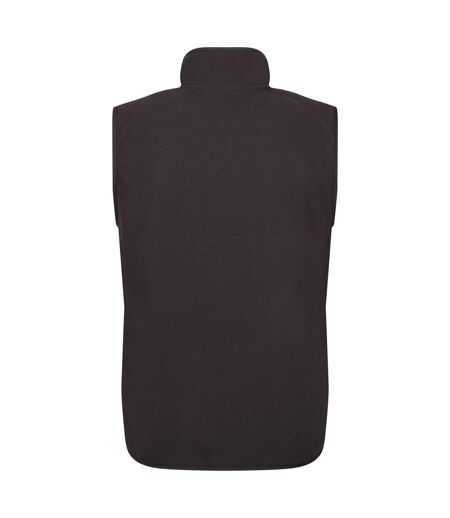 Mens Navigate Fleece Gilet Black Classic Red Regatta