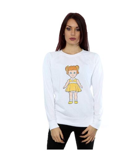 Disney Sweatshirt Womens/Ladies Toy Story 4 Gabby Gabby Pose (Blanc) - UTBI42126