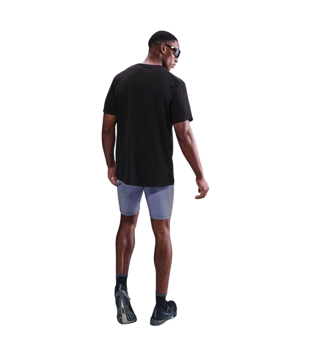 T-shirt Miler Homme Noir Nike-2