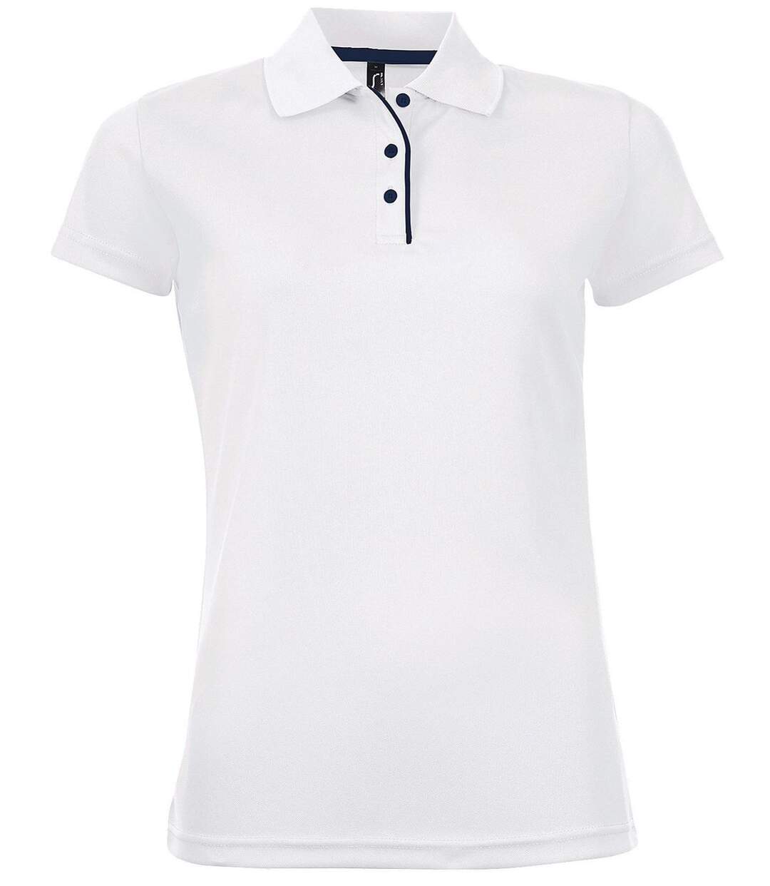 Polo sport performer - Femme - 01179 - blanc