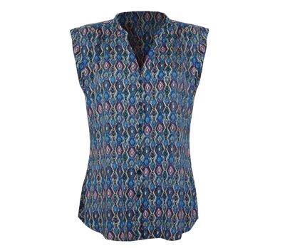 Chemisier sans manches imprimé N1121A