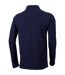Elevate Mens Oakville Long Sleeve Polo Shirt (Navy)