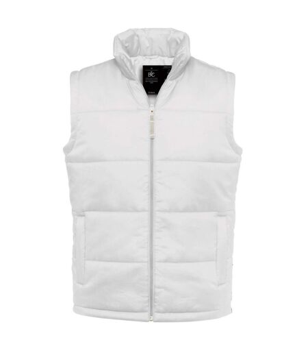 Veste Sans Manches Motif/style Uni Homme Blanc B&C