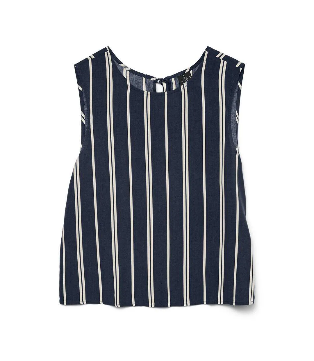 Débardeur marine femme vero moda christina-1