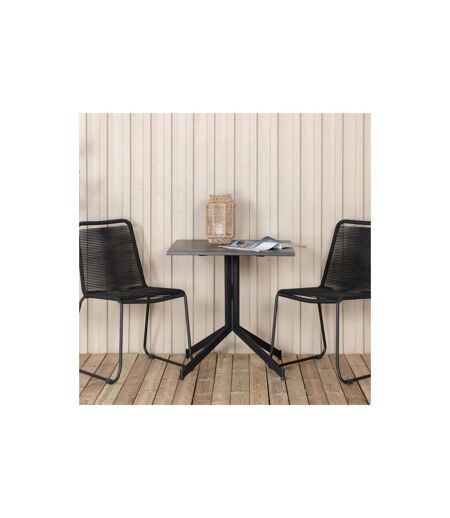 Table de Jardin Way 72cm Noir