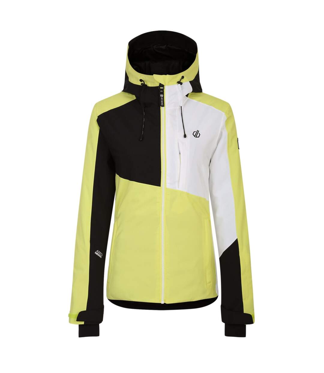 Blouson de ski chute femme jaune prune / noir Dare 2B-1