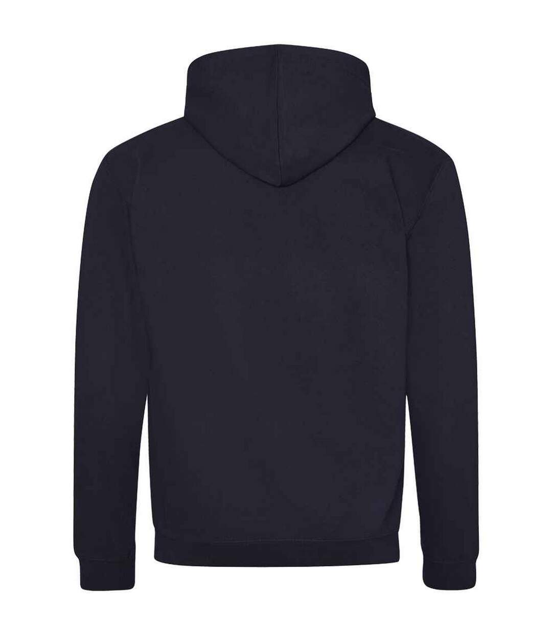 Veste à capuche varsity homme bleu marine / rouge feu Awdis